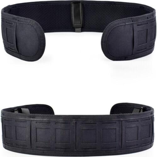 Tactical Molle Waist Belt Military Army Girdle Airsoft Waist Support Men Nylon Waistband Outdoor CS Hiking Hunting Combat Belts