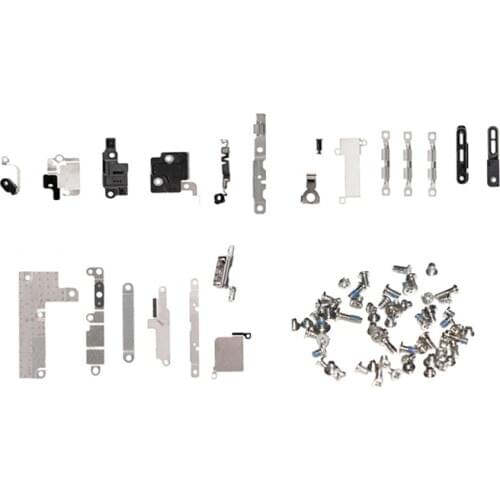 Inner Repair Replacement Spare Parts Holder Bracket Fastening Pad for iPhone X XS XR 11 11 Pro Max with Full Set Screws