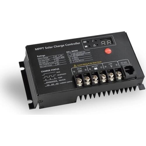 10A 12V 24V Auto Work MPPT Solar Charge Controller / 10A MPPT Solar cells Panels Battery Regulator charger Waterproof IP64