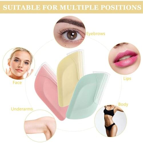 2021 Upgraded Eyebrow Razor with Leaves Shape New Design for Women Eyebrow Trimmer Shaper Shaver Exfoliating Dermaplaning Tool