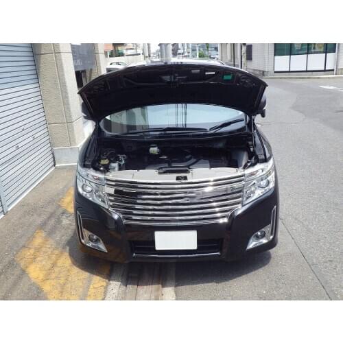 Damper for 2010-2020 Nissan ELGRAND TNE52 Front Bonnet Hood Modify Gas Struts Lift Support Shock Accessories Absorber