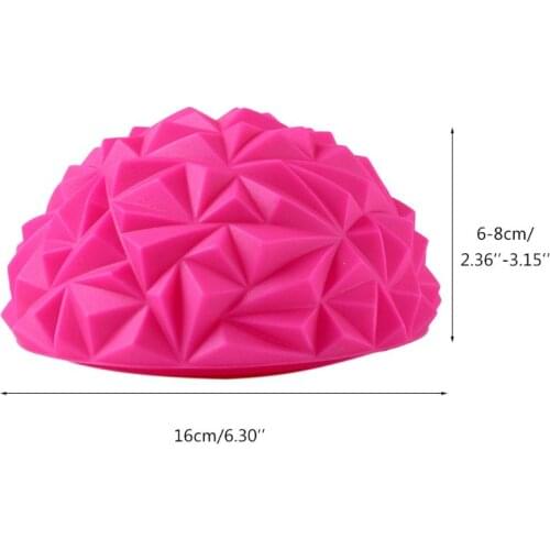 Yoga Half Ball Physical Fitness Equipment Exercise Balance Ball for Gym Pilates A0KA