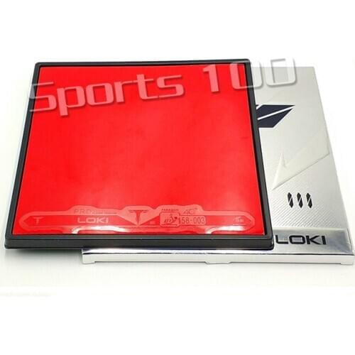 LOKI T3 ITTF Approved Carbo Sponge Table Tennis Rubber Pips-in Hard Non-sticky Speed Pingpong Rubber for Fast Attack