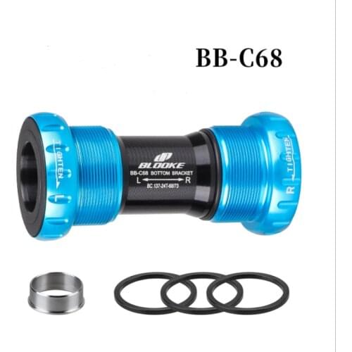 BLOOKE MTB Bike 24 22 MM BB SET Sealed Bearing Bottom Bracket Bicycle Thread Kit For SRAM GXP Prowheel Crankset Part