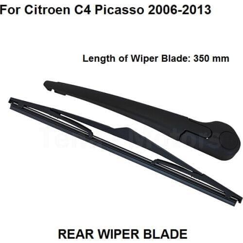 Fashion Type For Citroen C4 Picasso 2006-2013 Rear Windshield Window Wiper Arm + Blade New