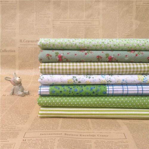 Mylb 7pcs 50*50cm 100% Cotton Fabric Patchwork Cotton quarter for Sewing DIY Quilting Patchwork Tissue Textile Doll Cloth