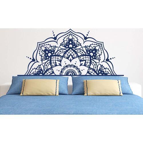 Living Room Wall Decals Classician Mandala Mehndi Boho Bedroom Headboard Vinyl Wall Stickers Home Furnishing Decorative Z537