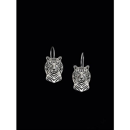 New Trendy Style Cute Tiger Drop Earrings Women Girl Earings Gift Aros