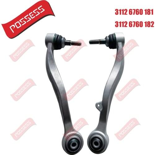 A pair of control arms for BMW 5 series E60, OEM 31126760181/31126760182