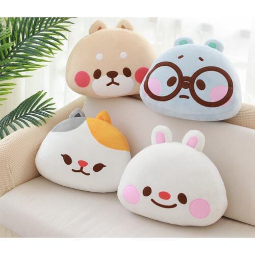 Super cute shiba inu Dog sofa decor plush Pillow korea friend Tobi bunny cat winnie bear white bunny Stuffed animal cushion