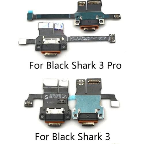 USB Charging Port Dock Charger Plug Connector Board Flex Cable For Xiaomi Black Shark 3 Blackshark3 Pro