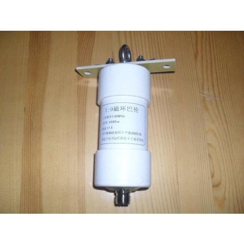 Waterproof 1:9 balun 1000W short wave Balun NOX-150 SSB CW LSB USB AM FM HAM Long Wire HF Antenna Balun Ham Radio Amplifier