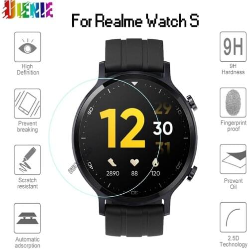 2PCS Protective Film For Realme Watch S watch tempered glass film Smart Watch Protector Film For Watch Screen Protector Cover