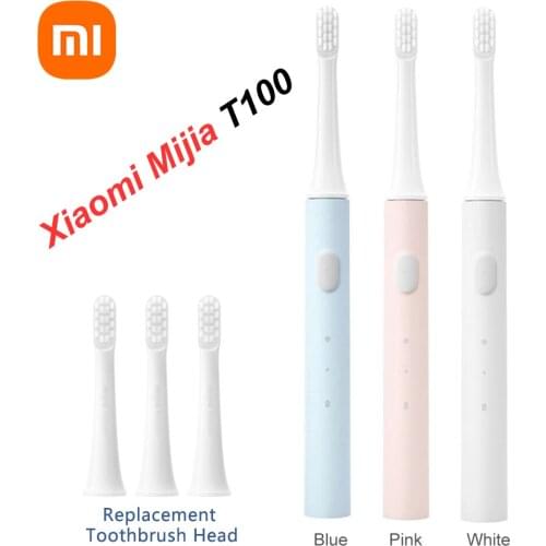 Xiaomi Mijia T100 Sonic Electric Toothbrush Adult Ultrasonic Automatic Toothbrush USB Rechargeable Waterproof Tooth Brush Xiami