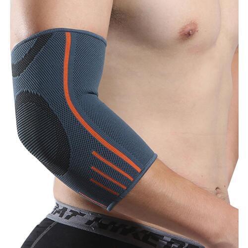1Pc Sport Basketball Elbow Brace Support Knitted Elastic Protective Arm Sleeve