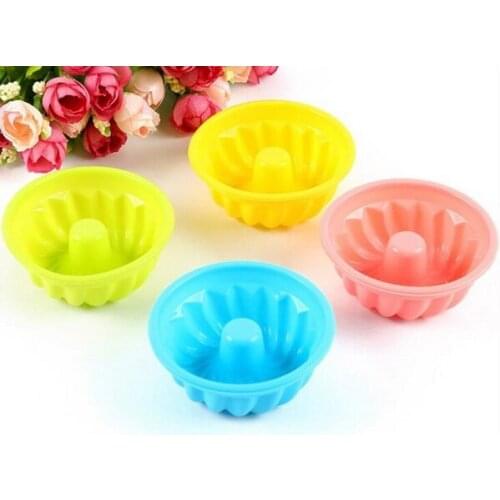 500pcs/lot, Silicone Chiffon Cake Baking Molds Kitchen Craft Tool Bakeware Pastry Tools Cake Mold