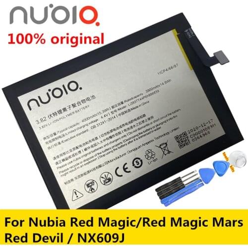 New Original 3800mAh Li3937T44P6h886639 Battery For ZTE Nubia Red Magic / Red Magic Mars / Red Devil / NX609J Phone Batteries