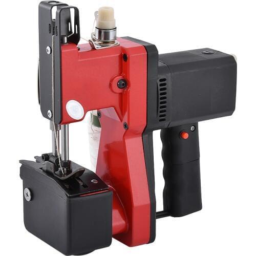 GK9-668 Automatic Portable Small Gunny Bag Woven Bag Packing Machine Sack Closer Mini Electric Rice Bag Sewing Machine 220V