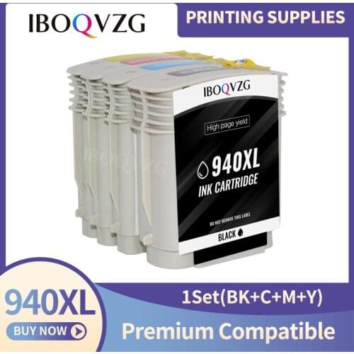 IBOQVZG For HP940XL Compatible Ink Cartridges With Chip for hp940 940XL For HP940 printer For HP Officejet Pro 8000 8500 8500A