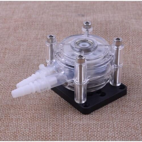 LETAOSK 12V Large Flow Dosing Peristaltic Pump Head For Vacuum Aquarium Lab Analytical DIY with Wrench