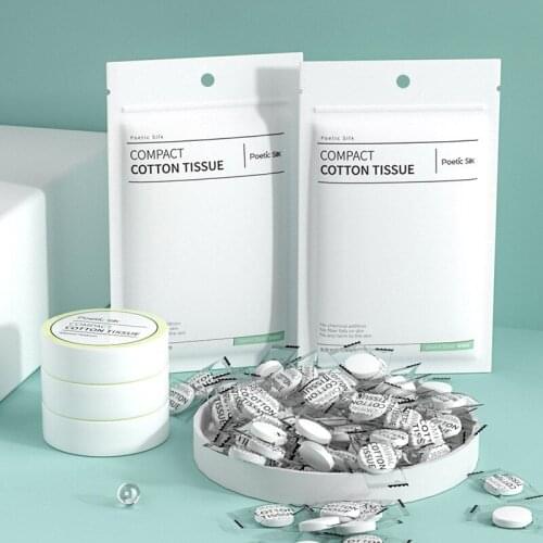 Mini Compressed Towel Disposable Capsules Towels Magic Face Care Tablet Outdoor Travel Cloth Wipes Paper Tissue