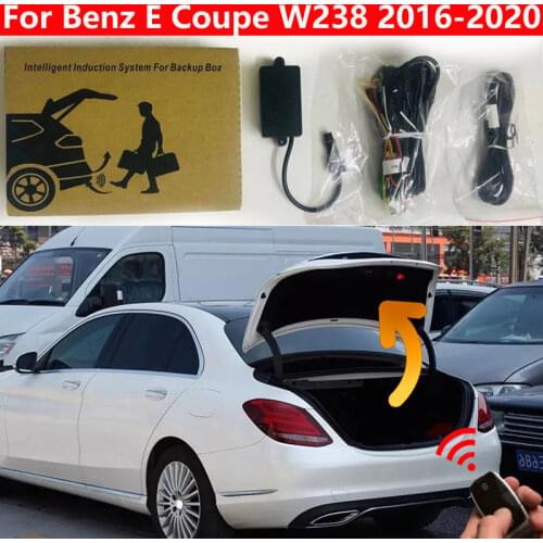 Car Trunk Opening For Benz E Coupe W238 2016-2020 Tail box Foot kick Sensor Intelligent Tail Gate Lift Power Electric Tailgate