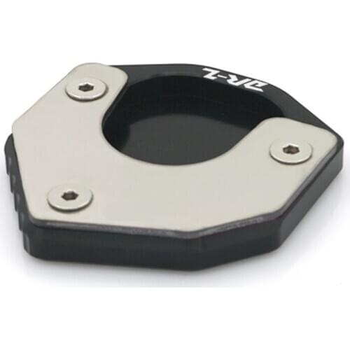 Stand Extension Support Plate Pad For SUZUKI DRZ400S DRZ400E DRZ400SM DRZ 400 2000-2020 Side Kickstand enlarger pad Motor parts