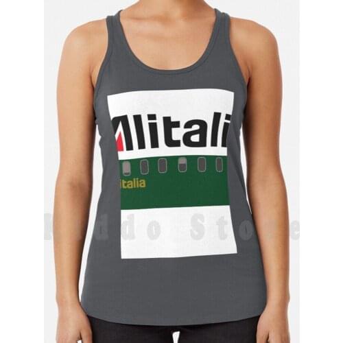 Plane Tees - Alitalia tank tops vest sleeveless Airplane Airbus Boeing Aviation Travel Avgeek Pilot Flight Attendant