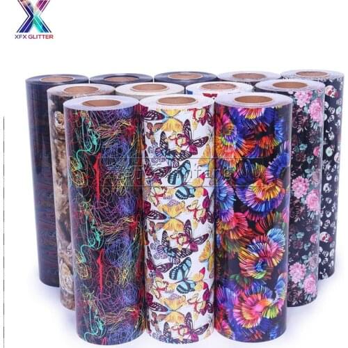 XINFANGXIU 1 Sheet 25x100/150cm Htv Vinyl Beautiful Color PU Heat Transfer Vinyl Heat Press Cutting HTV Iron on Film DIY Cricut