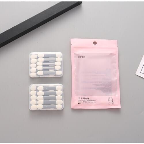 20pcs Double-Head Sponge Eye Shadow Eyeliner Brush Applicator Beauty Makeup Tools Foundation Makeup Brushes Tool Set