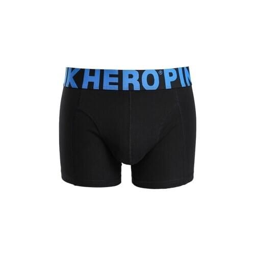 2020 Brand Pink Hero New Solid Boxers Fashion Knickers Sexy Underwear Breathable Cotton Boxer Shorts Underpants Male Underpants
