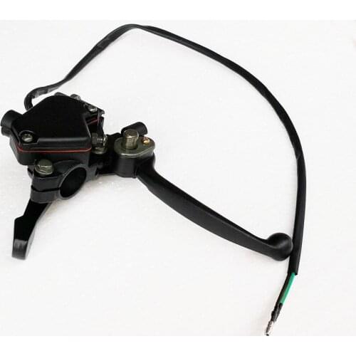 22mm ATV Thumb Throttle with Dual Brake Lever and brake light cable for 50cc 70cc 90cc 110cc 125cc 150cc 200cc 250cc ATV