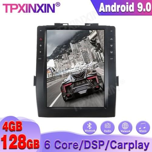 4+128GB Android 9 For Toyota Alphard 30 S Vellfire 2015-2019 Car GPS Navigation Head Unit Multimedia Player Radio Tape Recorder