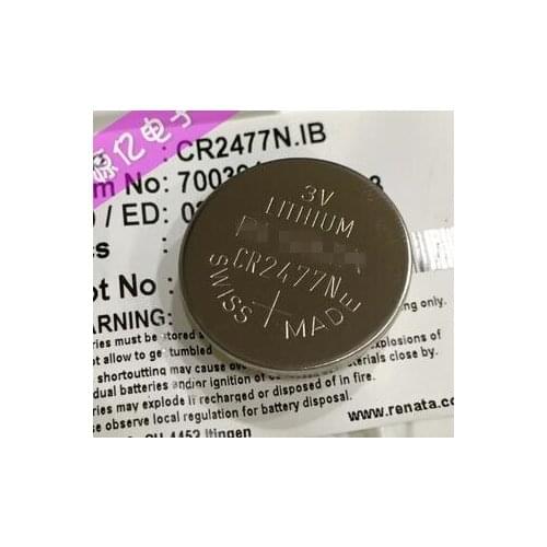 5PCS~50PCS Brand new original CR2477N button battery 3V CR2477 battery High temperature lithium battery
