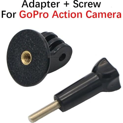 Action Camera Adapter For GoPro 9/8/7/6/5 Connected Tripod Fixed Screw Sport Camera Mounting Converter Accessories