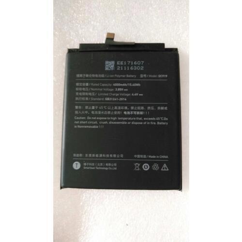 Jinsuli 2018 NEW Mobile Phone Battery 3.85V 4000mAh DC919 For Smartisan Jianguo M1L Phone Batttery