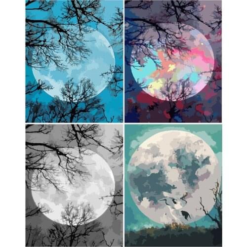 Canvas Size 5D Diy Diamond Painting Cross Stitch Kit Diamond Mosaic Embroidery " Landscape " Painting Square/Round Drill Gift