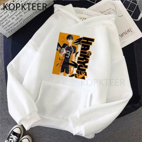 Anime Haikyuu Volleyball Kageyama Tobio Graphic Hoodies Men Women Streetwear Autumn Winter Long Sleeve Pullovers Fashion Tops