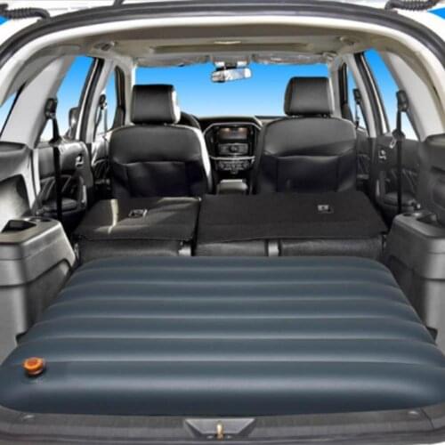 New Car Air Inflation Travel Bed For Universal Back Seat Cozy Mattress Multi Functionl Sofa Pillow Outdoor Camping Mat Cushion