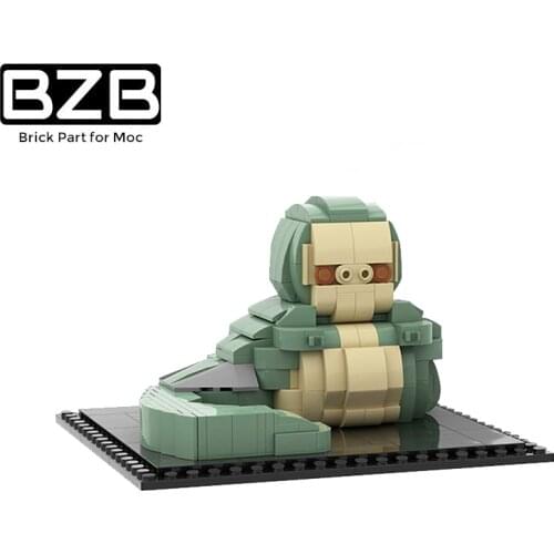 BZB MOC Star Desert Monster Villain Character Jabba 38253 War Series Building Block Model Home Decor Kids DIY Toys Best Gifts