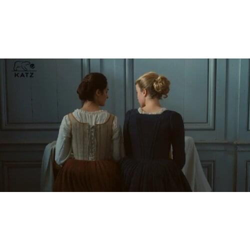 French Romantic Movie Diamond Painting Court Girls Looking At Each Other Hd Pictures Diamond Cross Stitch Diamond Mosaic Decor