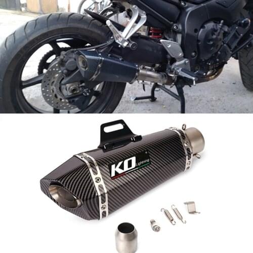 51MM Exhaust System Muffler Silencer DB Killer Baffle Tip for Universal ZX10R ZX6R CBR500R CB300R