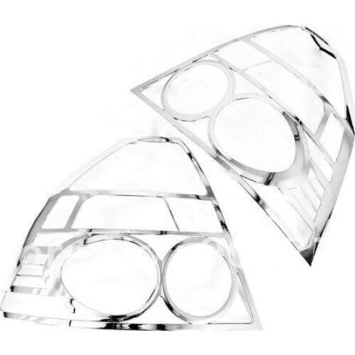 High Quality Chrome Tail Light Cover for Chevrolet Aveo Sedan T250 free shipping