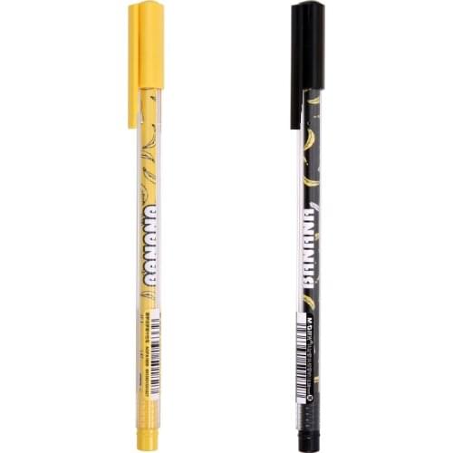 M&G AGPA1809 pineapple jackfruit students full needle 0.38mm black neutral pen cartoon pen