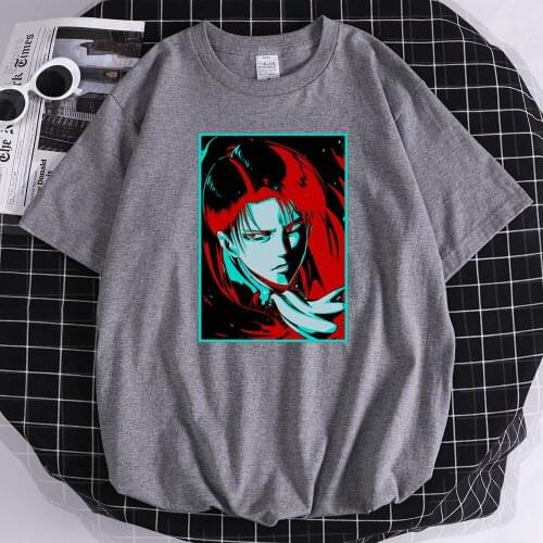 Attack On Titan Japan Anime Printed MenS Tshirts Simplicity Slim T-Shirts Cool Comfortable T-Shirt Creativity Quality Men Top
