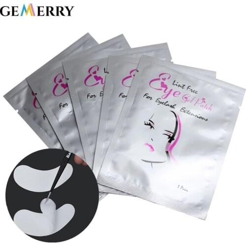 50/100/200 Pairs Eye Pads Under Eye Pads Patches Women Gel Patch Grafting Paper Stickers Patches Eyelash Extension Make Up Tools