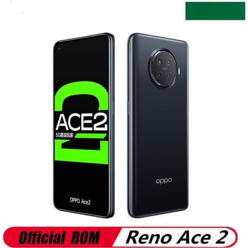 In Stock Oppo Reno Ace 2 5G Smart Phone 48.0MP 65W Super Charger 6.55" 90HZ OLED 12GB RAM 256GB ROM Android 10.0 Face ID OTG