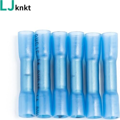 Heat Butt AWG 16-14 1.5-2.5mm Insulated Connector Cable Terminals Shrink Waterproof Seal Electrical Splice Universal Wire Sleeve