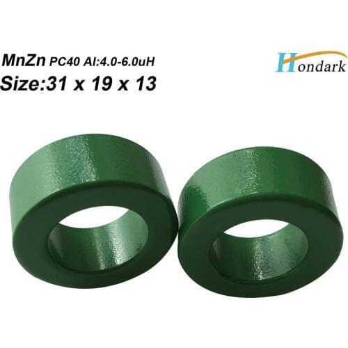 Transformer ferrite core 31X19X13mm Isolator ferrite ring RF choke ferrite bead cable wires EMI filter ferrite MnZn,20pcs/lot