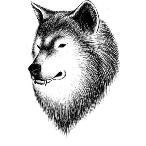Wolf Waterproof Temporary Temporary Tattoo For Women Fake Tatoo Sticker Tattoo On Body Henna For Tattoo Men Cheap things